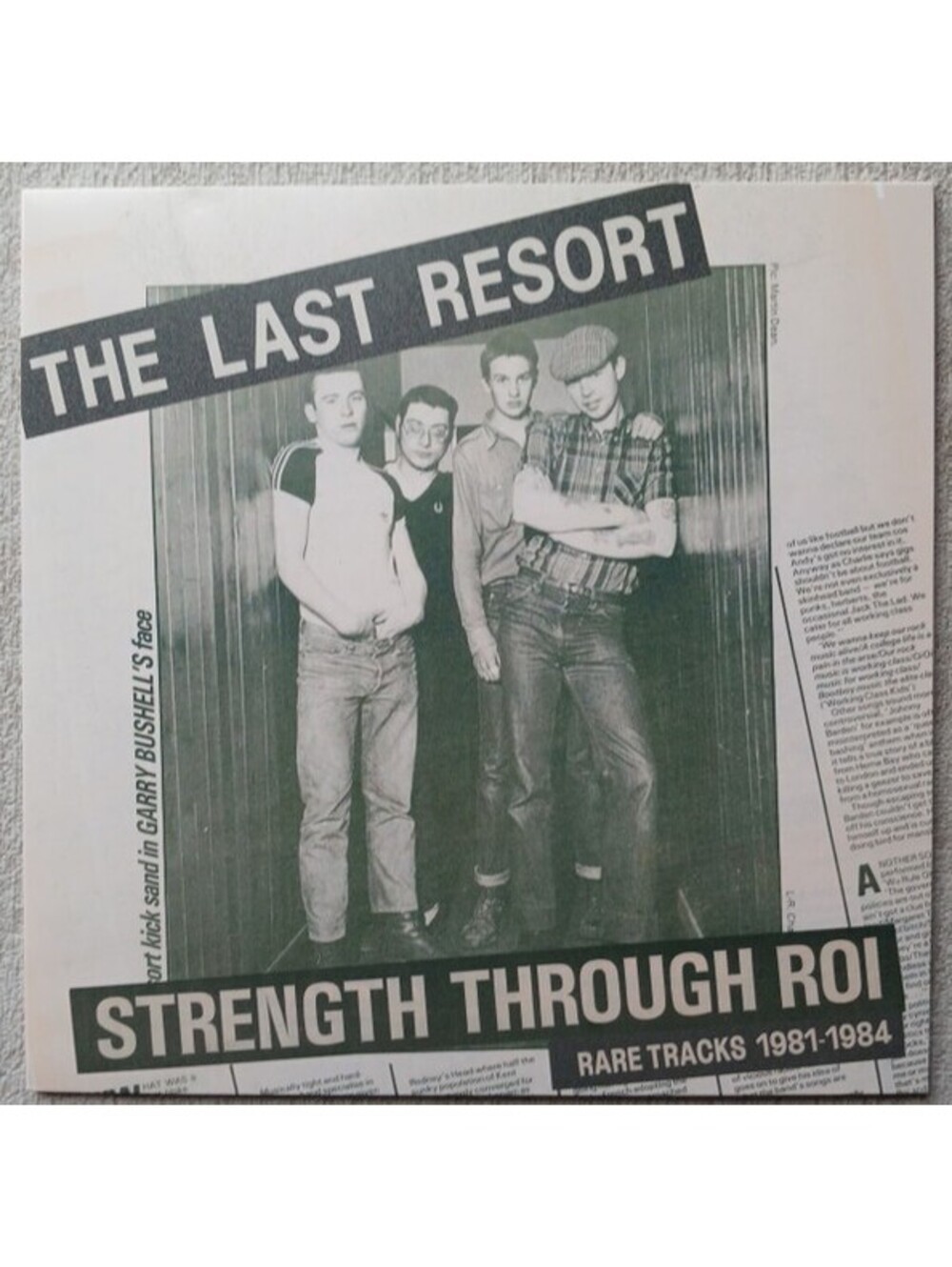 The Last Resort – Strength Through Roi - Rare Tracks 1981-1984 LP Vinyl Record